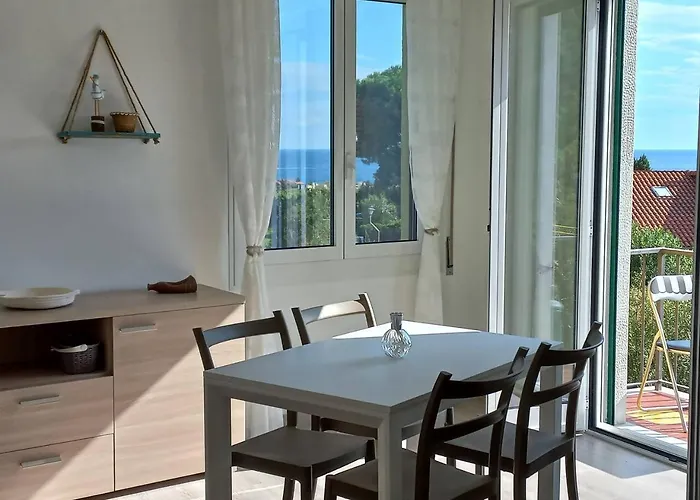 Langolo Sul Mare La Quiete Con Vista Sul Mare Appartement San Bartolomeo Al Mare